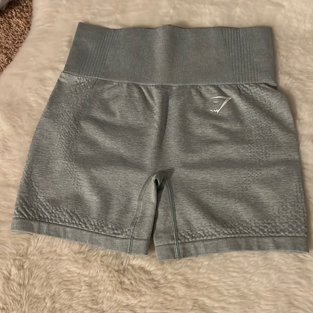 Teal/blue gymshark shorts size S